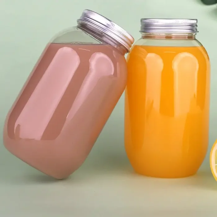 500ml transparent juice bottles