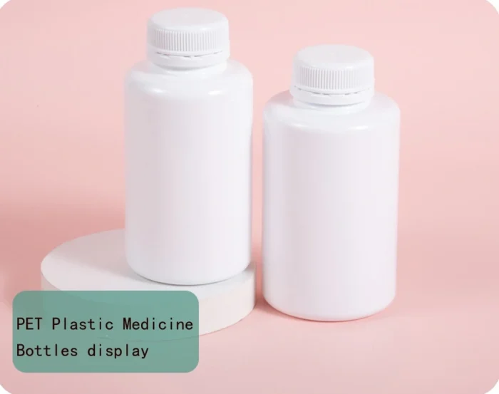 PET Plastic Medicine Bottles display1